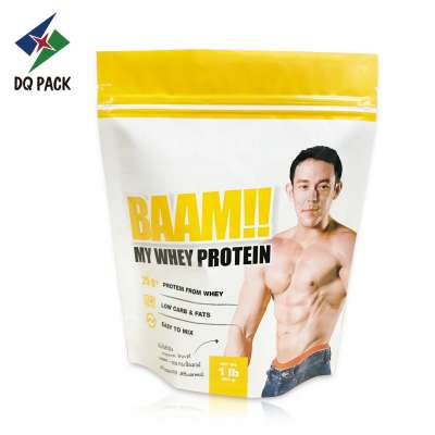 DQ PACK Whey Protein Powder Nutrition Food Aluminum Foil Pouch Packaging